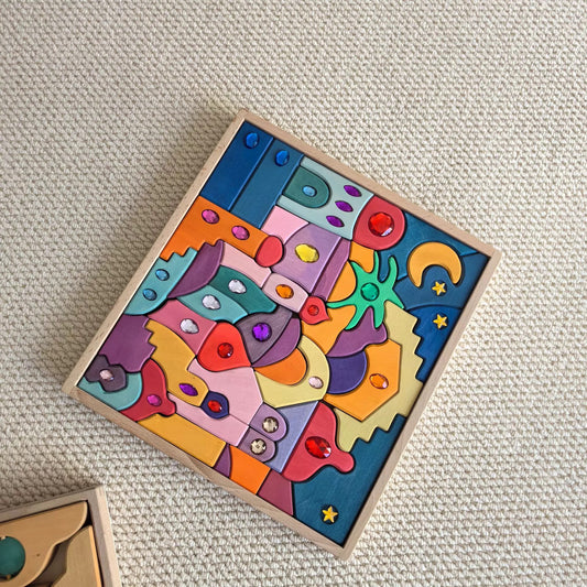 Montessori 25-Step Rainbow Staircase