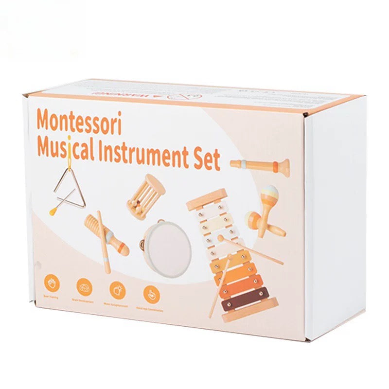 Bearhug Rain Sound Tube Montessori musical instrument set