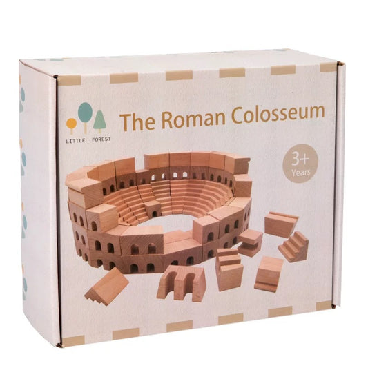 Montessori Bearhug Onion Dome Castle & Roman City Blocks